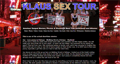 Desktop Screenshot of klaussextour.com